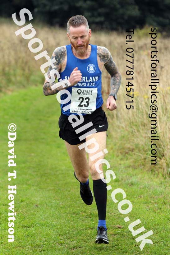 Senior Mens relay, 2021 Farringdon Open Cross Country, Sunderland . Photo: David T. Hewitson/Sports for All Pics